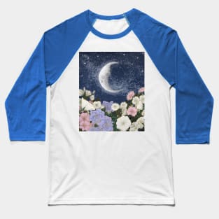 Moonlight in the Garden Colour Version Baseball T-Shirt